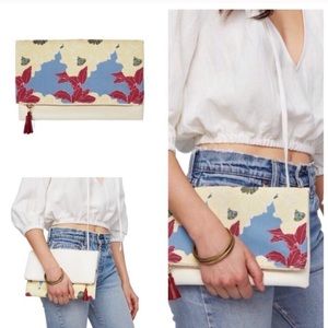 Rachel Pally Reversible Floral Clutch